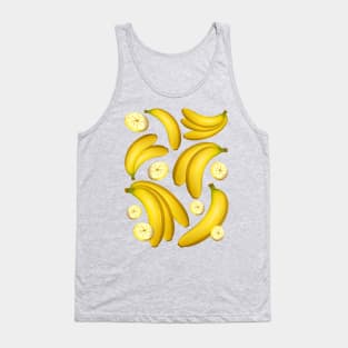 Banana Fruity Pattern Tank Top